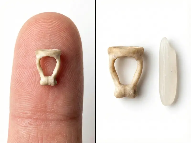 Curiosidades del oído: El estribo es el hueso más pequeño del cuerpo humano